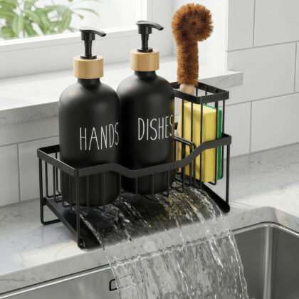 kitchen soap dispenser set